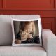 ArtPix 3D Personalized Photo Pillow Cover - Custom Cushion Case with Any Picture Print Gift - Customized Pillows with Your Loved Ones/Family - Square Pillows