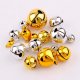 5mm-34mm Christmas Decorations Bell Holiday Supplies Mixed Color Metal Silver DIY Handmade Bell for Christmas Party