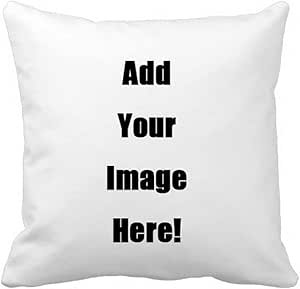 Three Custom Design Photos or Text Outdoor/Indoor Throw Pillowcase, Personalized Pet Photo Pillow, Love Photo Throw Pillowcases, Wedding Keepsake Throw Pillow Covers