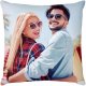 Easycosy Custom Pillow with Picture Text Customized Photo Pillowcase, Personalized Throw Pillow Cover, Love Keepsake Valentines Gifts for Women Two-Sides Design(18"x18")-Optional Filling