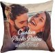 Custom Love, Couple Photo Pillow w Any Picture | 16x16 - Optional Insert | Personalized Cover with Your Loved Ones - Custom Couple Gifts