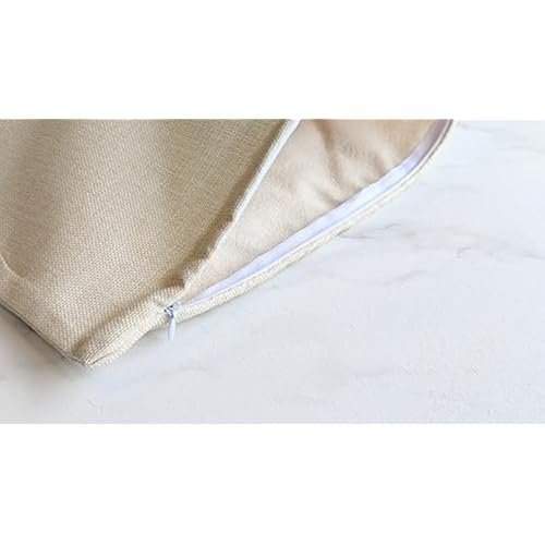 MRC Wood Products 16x16 Personalized Monogram Throw Pillow Cushion Cover for Home Decor (Cover Only)